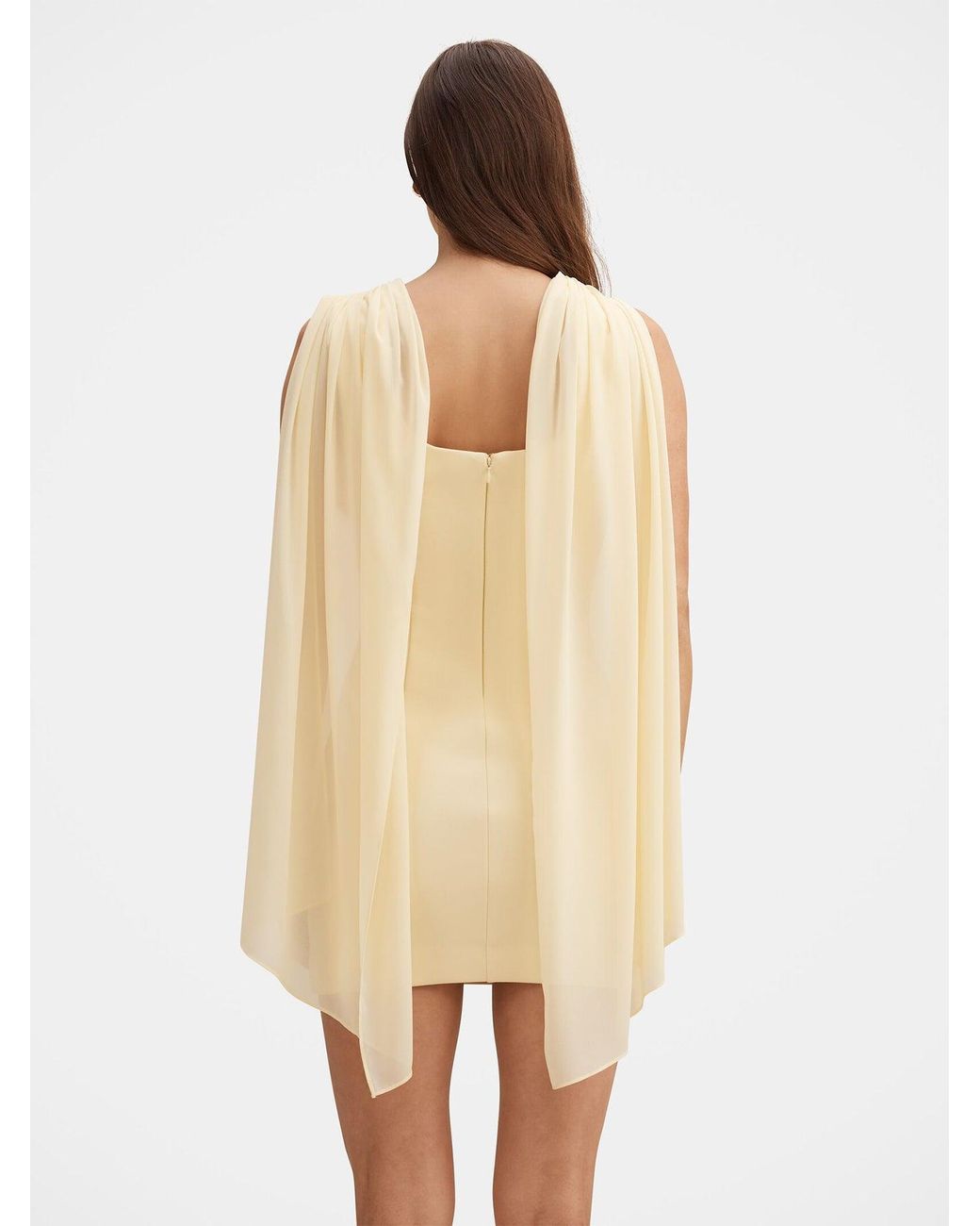 Forever New Natural Bowie Mini Dress With Shawl