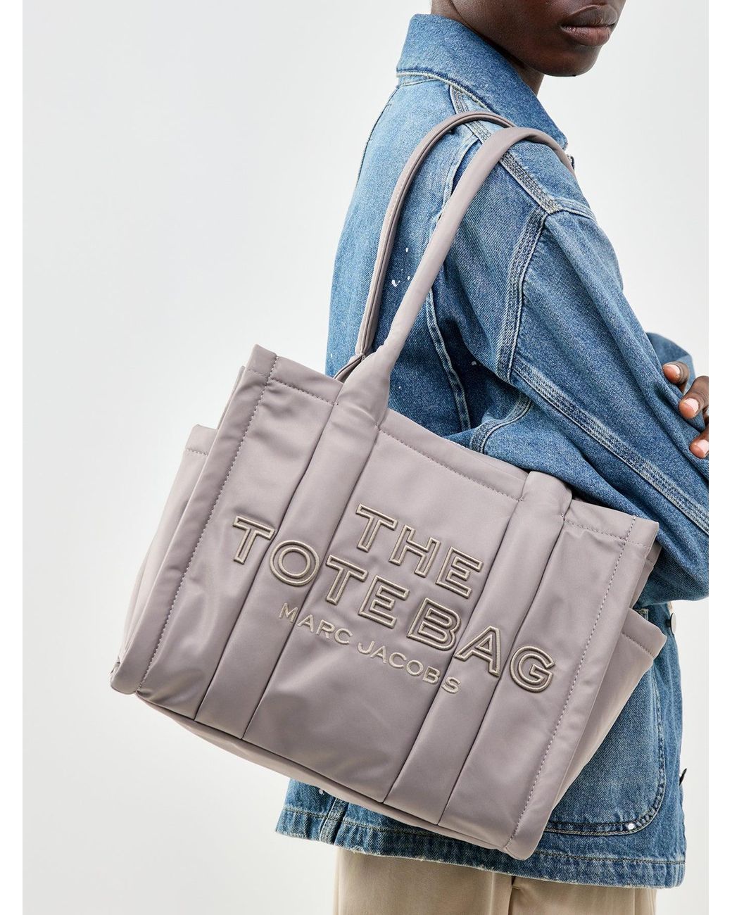Marc Jacobs Gray Medium Tote Bag