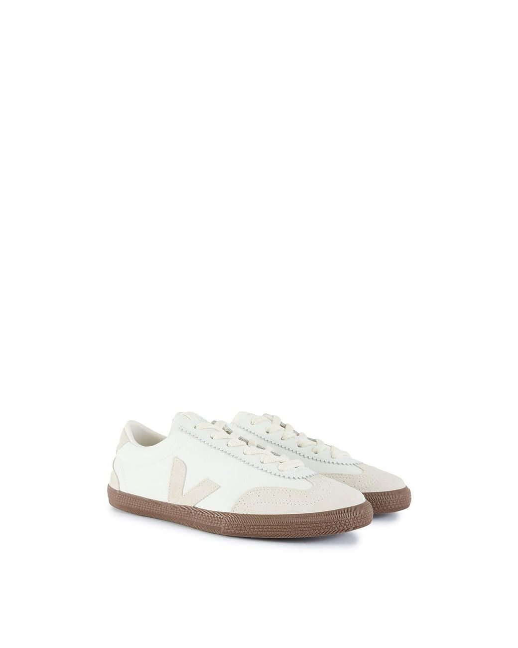 Veja White Volley Trainers
