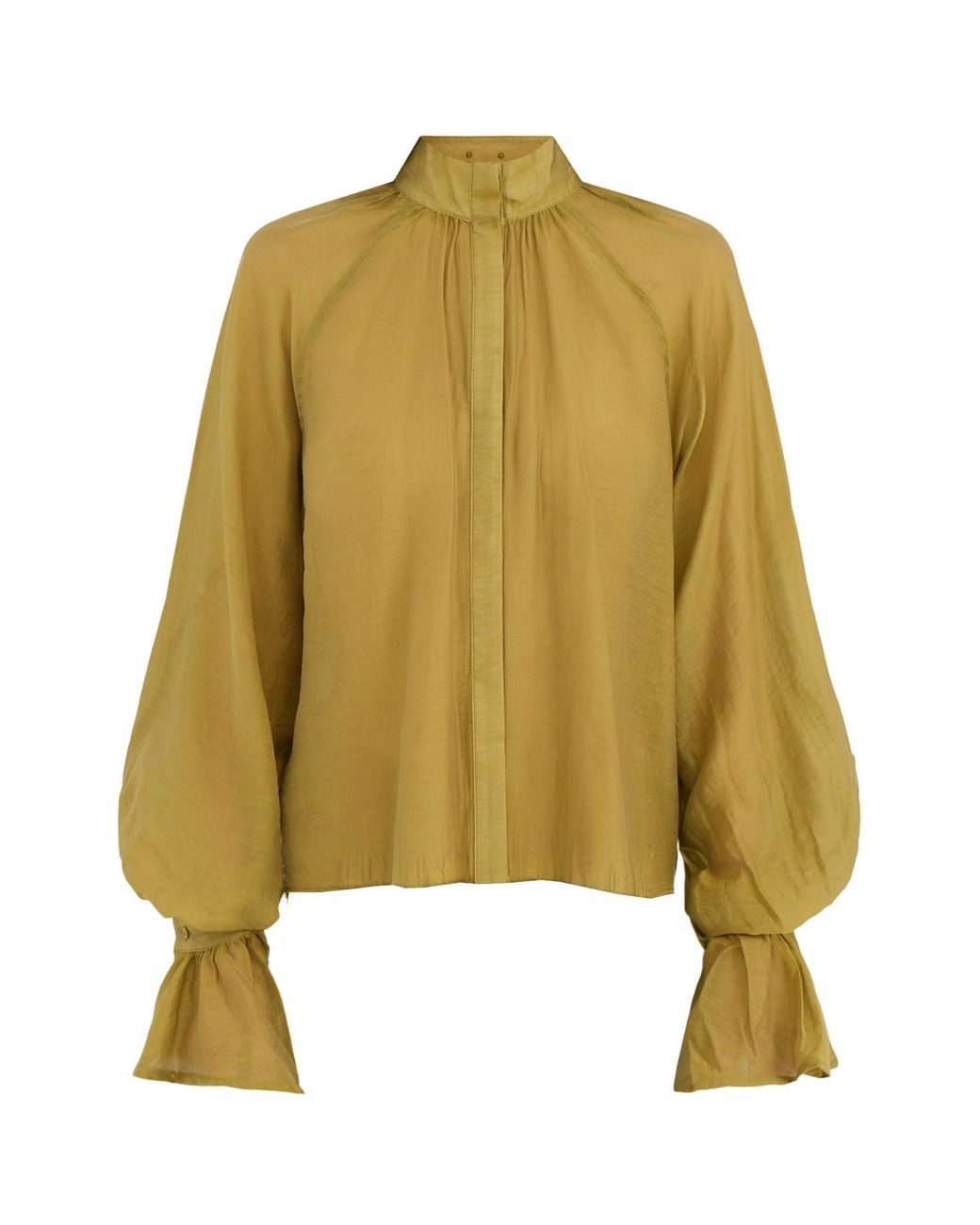 Day Birger et Mikkelsen Yellow Wayo Long-Sleeved Blouse