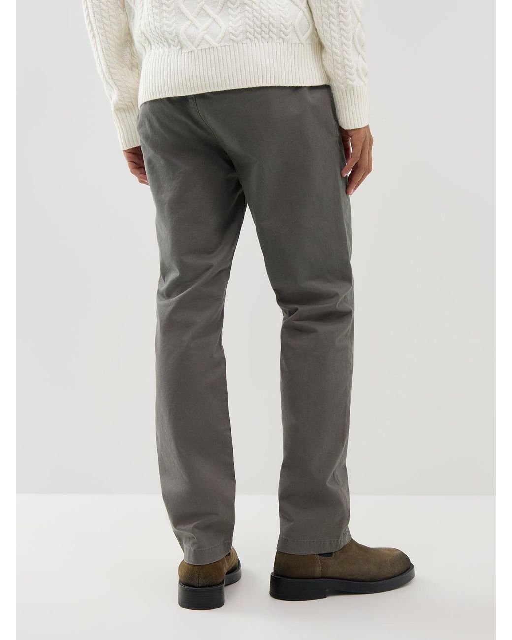 Gant Gray Classic Chinos for men