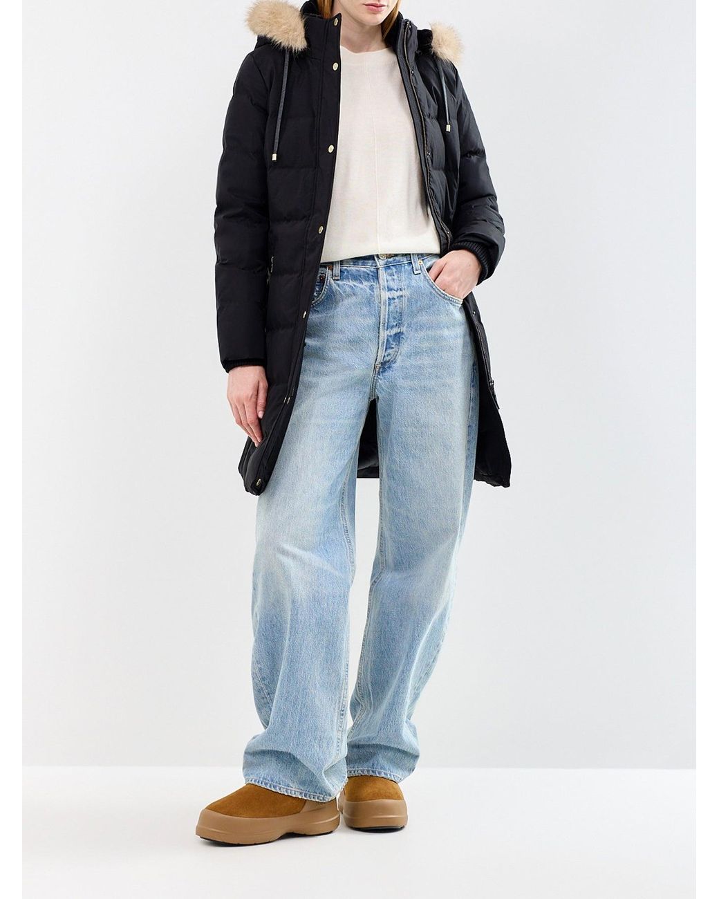 Ralph Lauren Black Insulated Puffer Coat