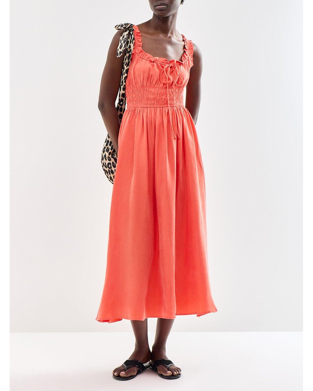 FRNCH Red Toto Dress