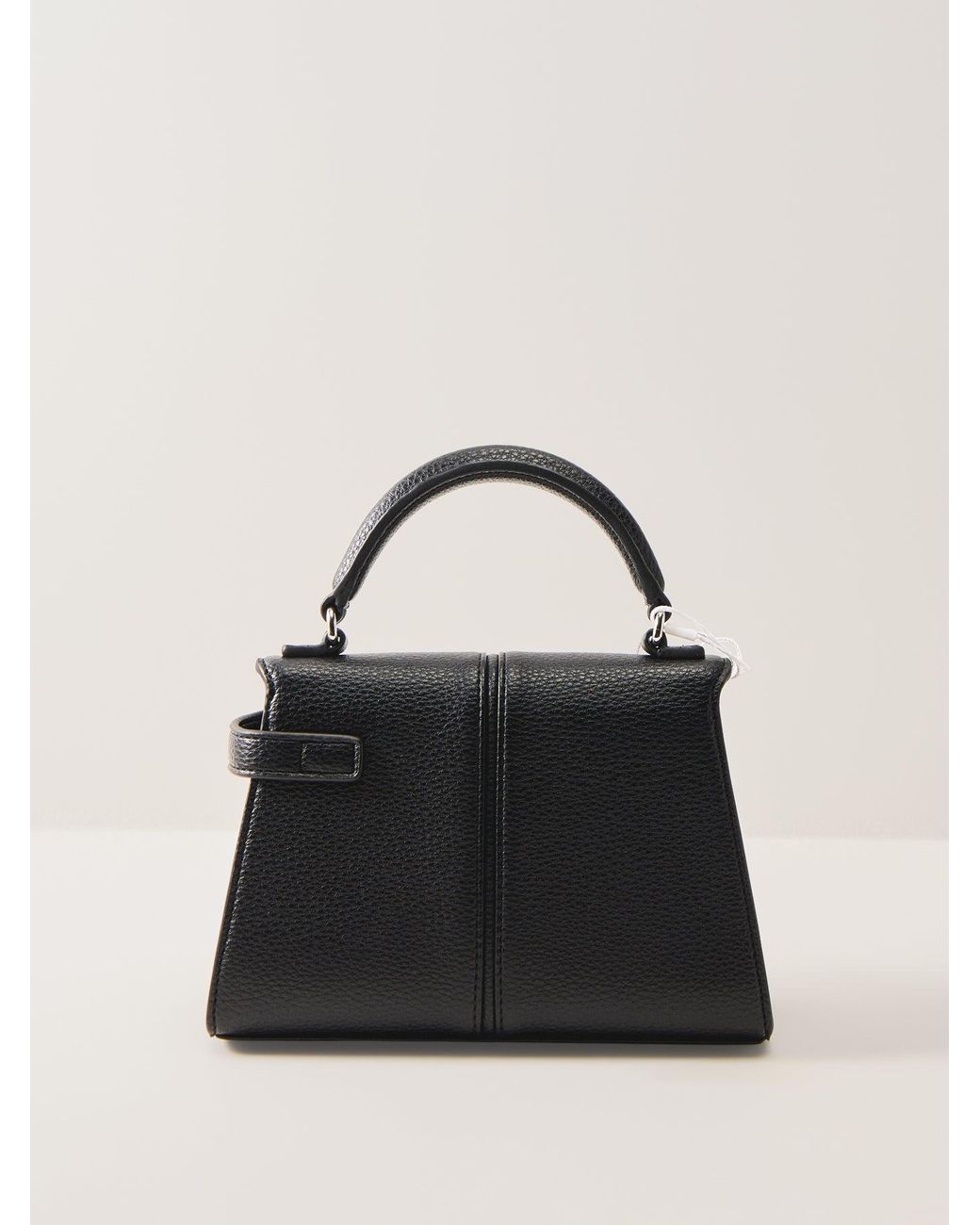 JW PEI Gray Elise Large Top Handle Vegan Bag
