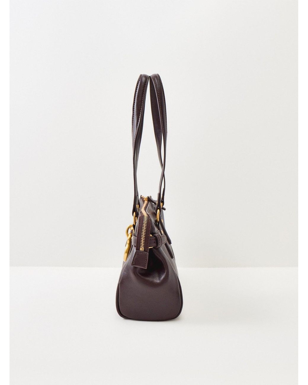 JW PEI White Yvette Elongated Tote Bag