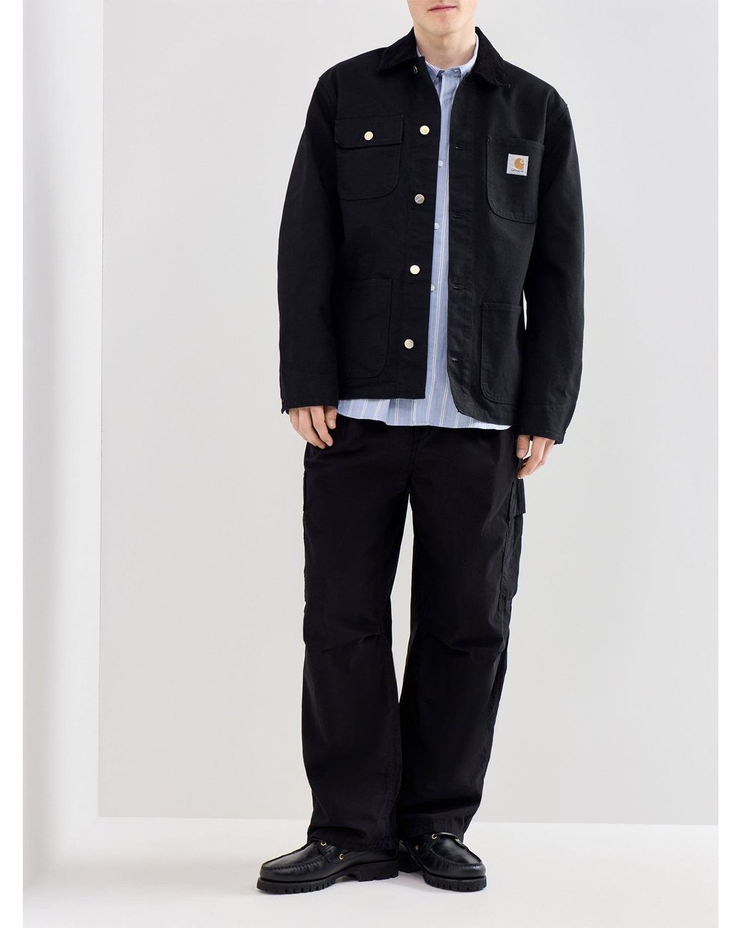 Carhartt Black Michigan Coat for men