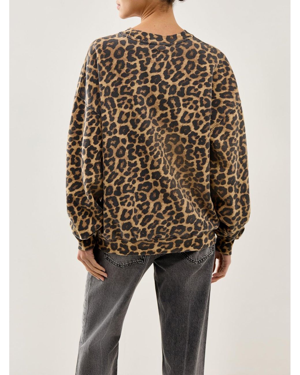 Anine Bing White Miles Sweatshirt And