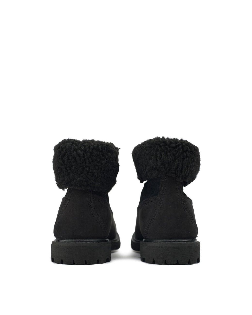 Timberland Black Authentic Mid Warm Waterproof Boots