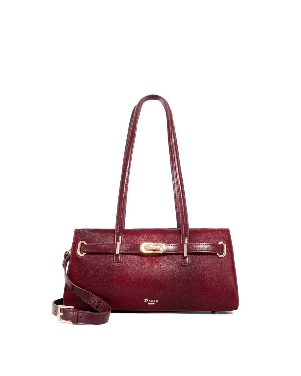Dune Red Depend Shoes Bag