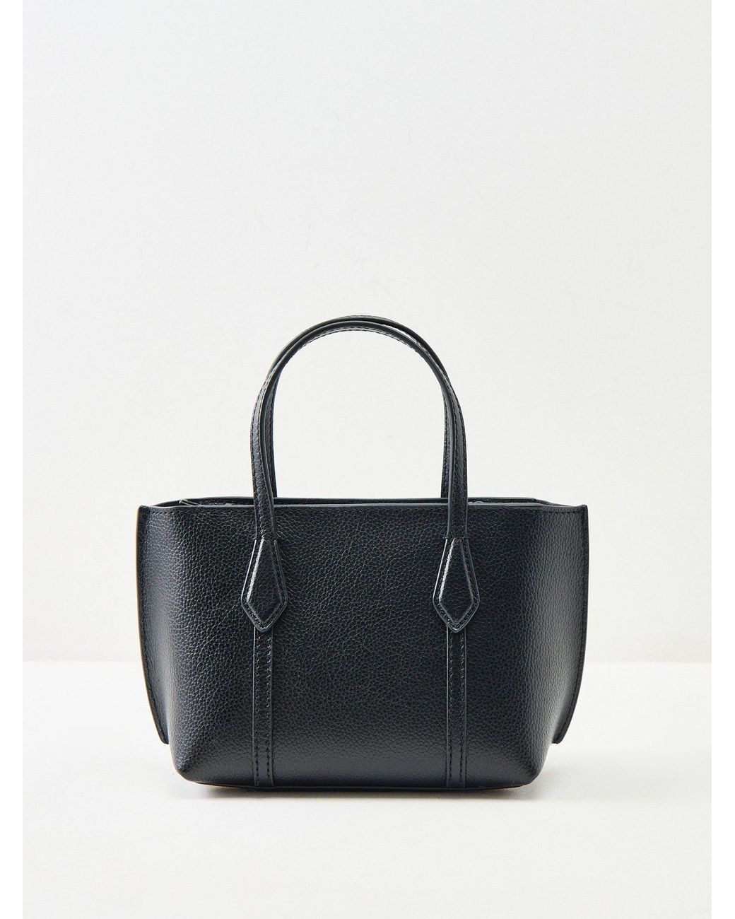 Tory Burch Black Perry Mini Tote Bag