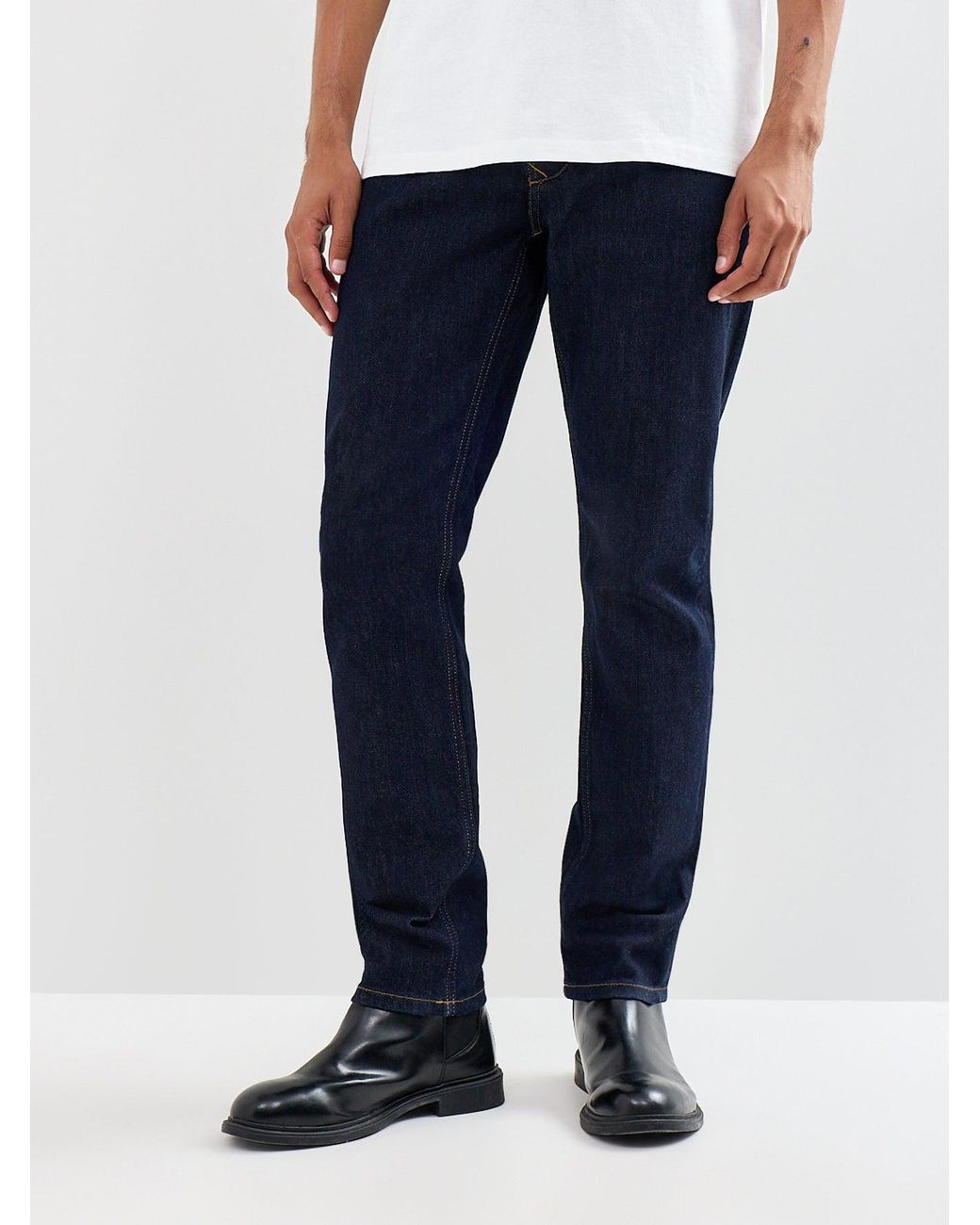 DIESEL Blue 1986 Larkee Beex Tapered Fit Jeans for men