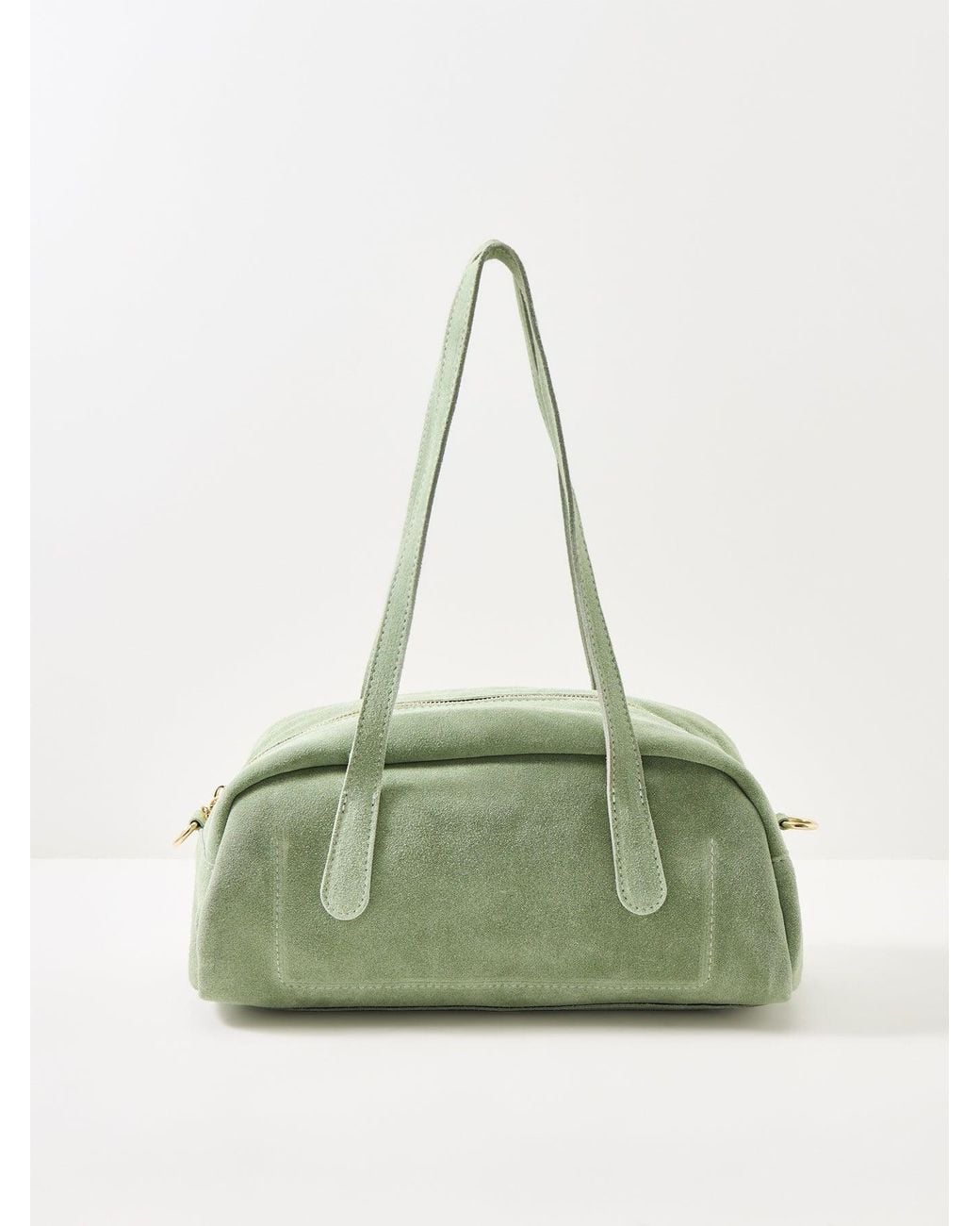 Marlon Green Manny Suede Tote Bag