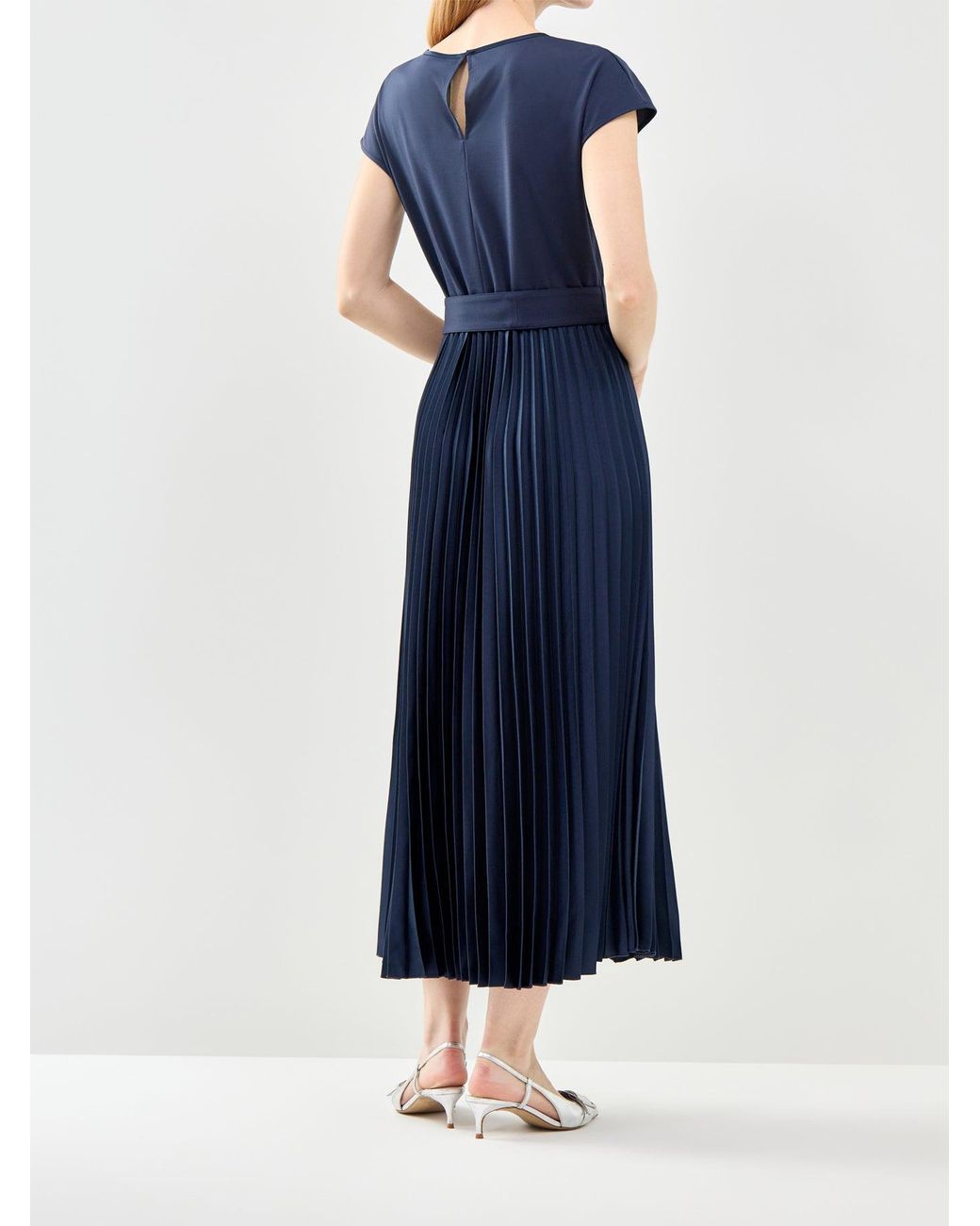 Weekend by Maxmara Blue Gela Jersey A-Line Dress