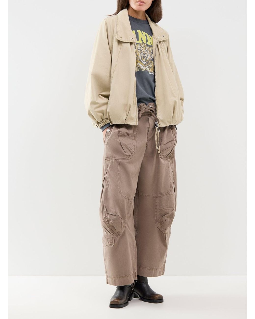 Free People Natural Onset Parachute Trousers