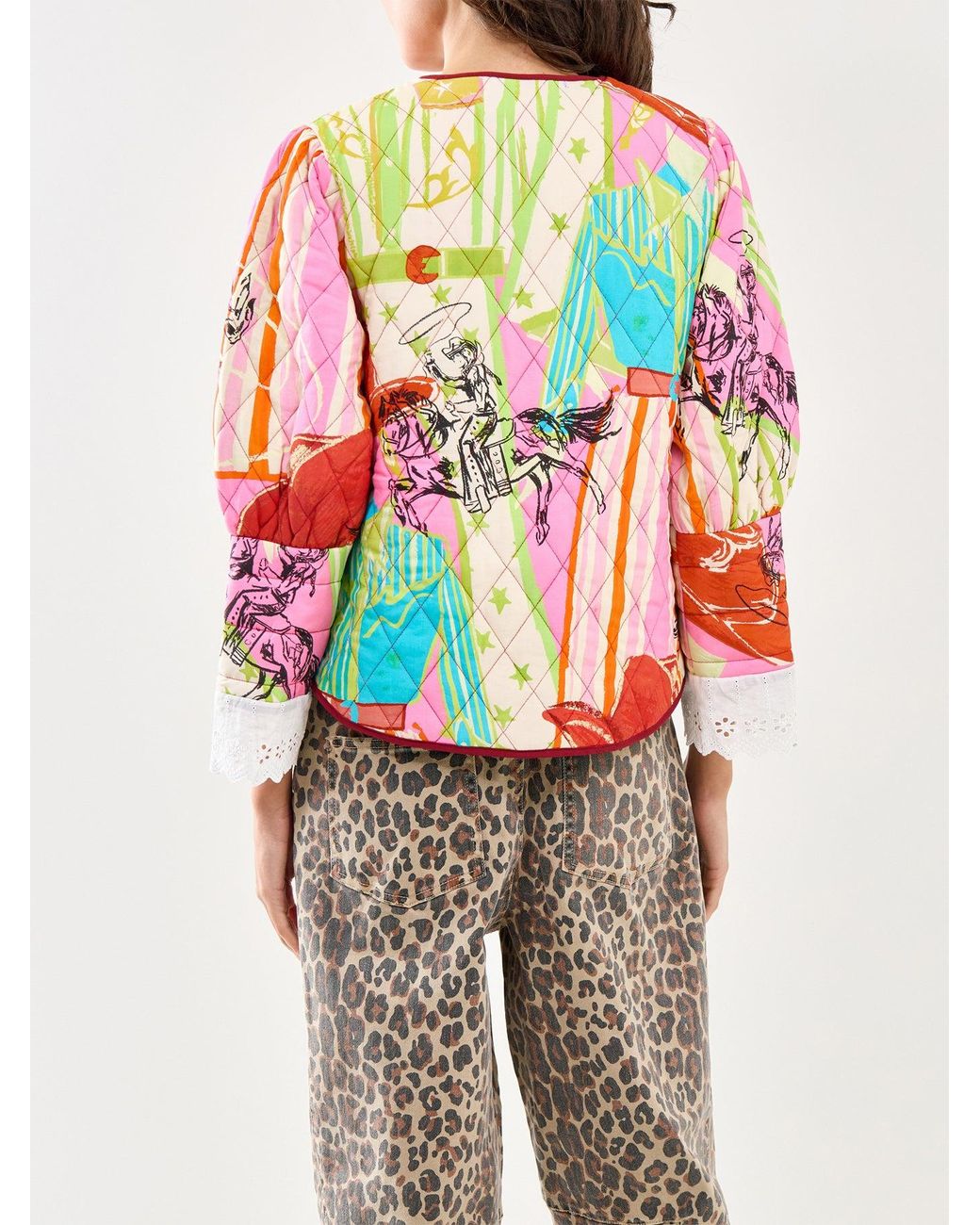 Never Fully Dressed Pink Dallas Reversible Jacket