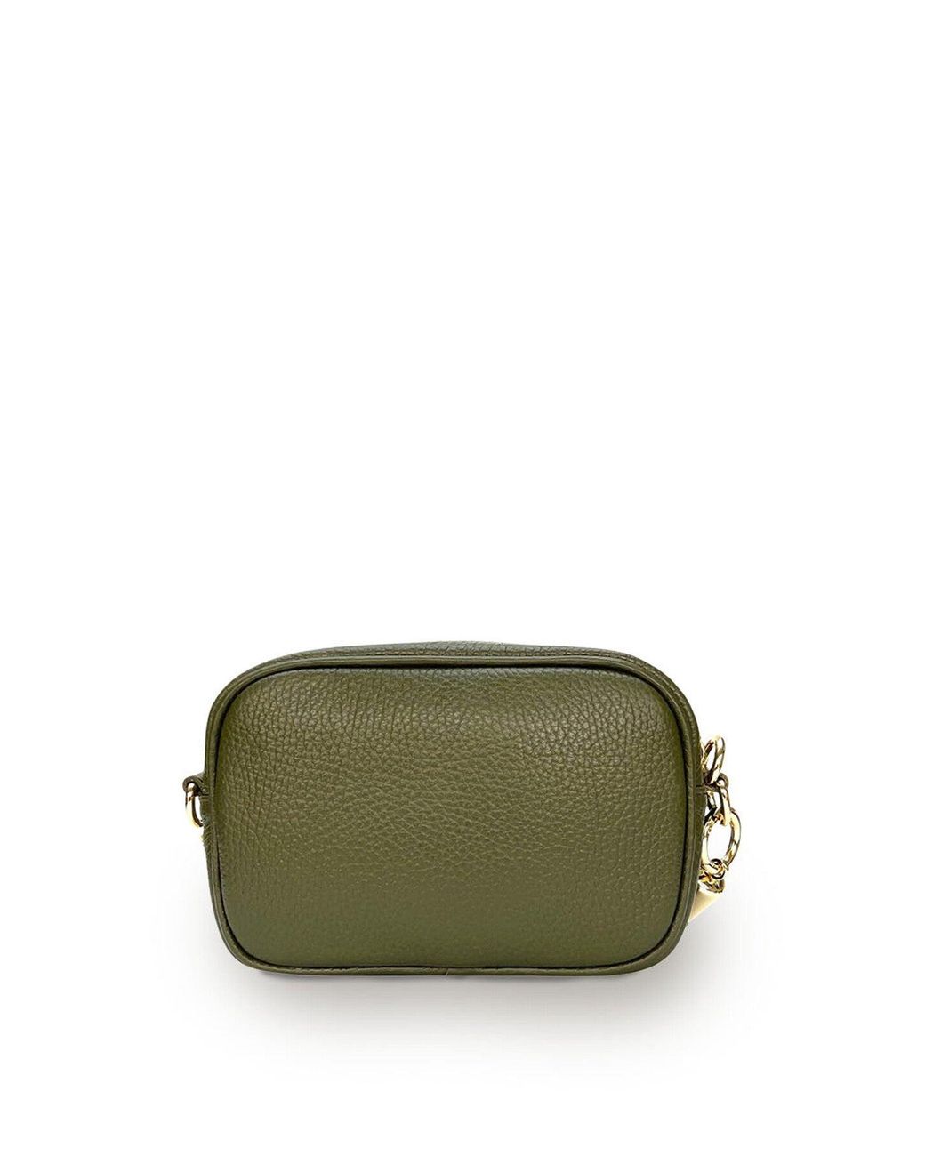 Apatchy London Green The Mini Tassel Phone Bag