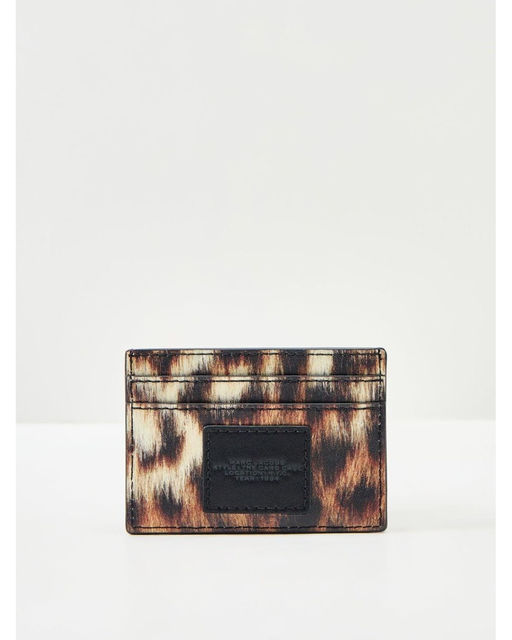 Marc Jacobs White The Coated Card Case, Leather