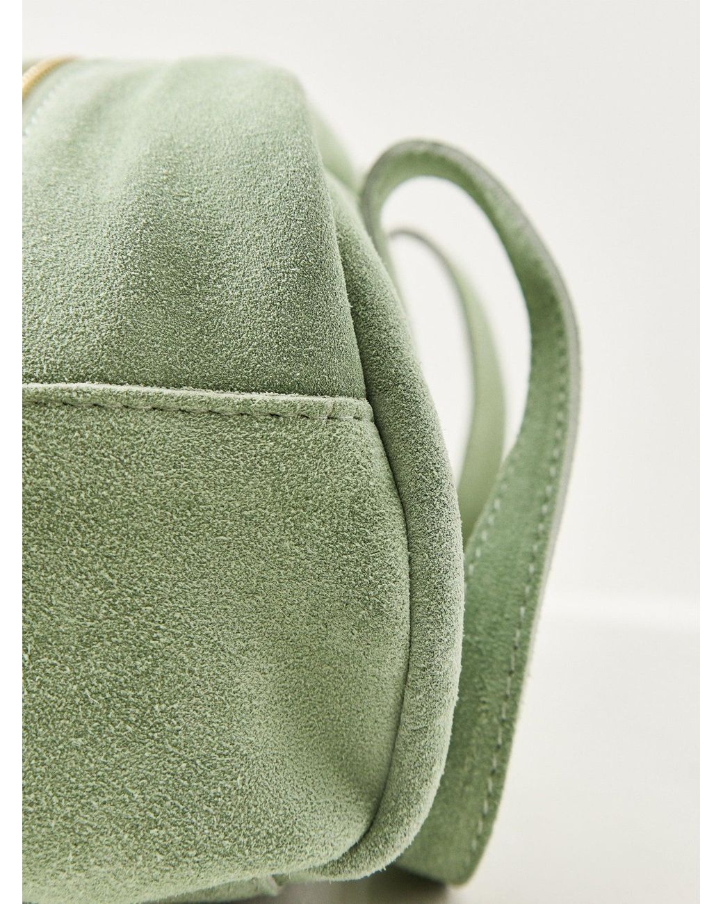 Marlon Green Manny Suede Tote Bag