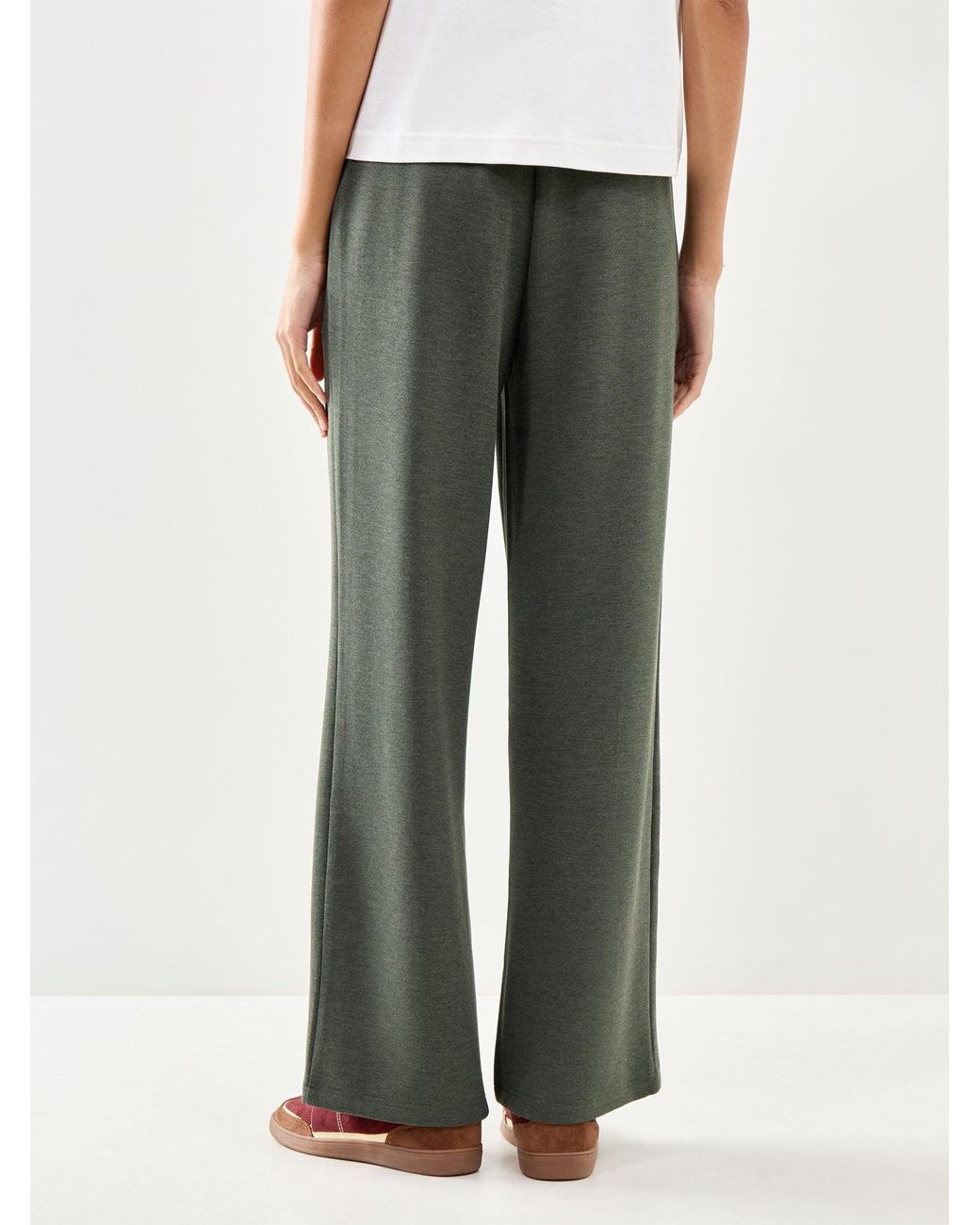 Varley Green Wide Leg Pant Khaki