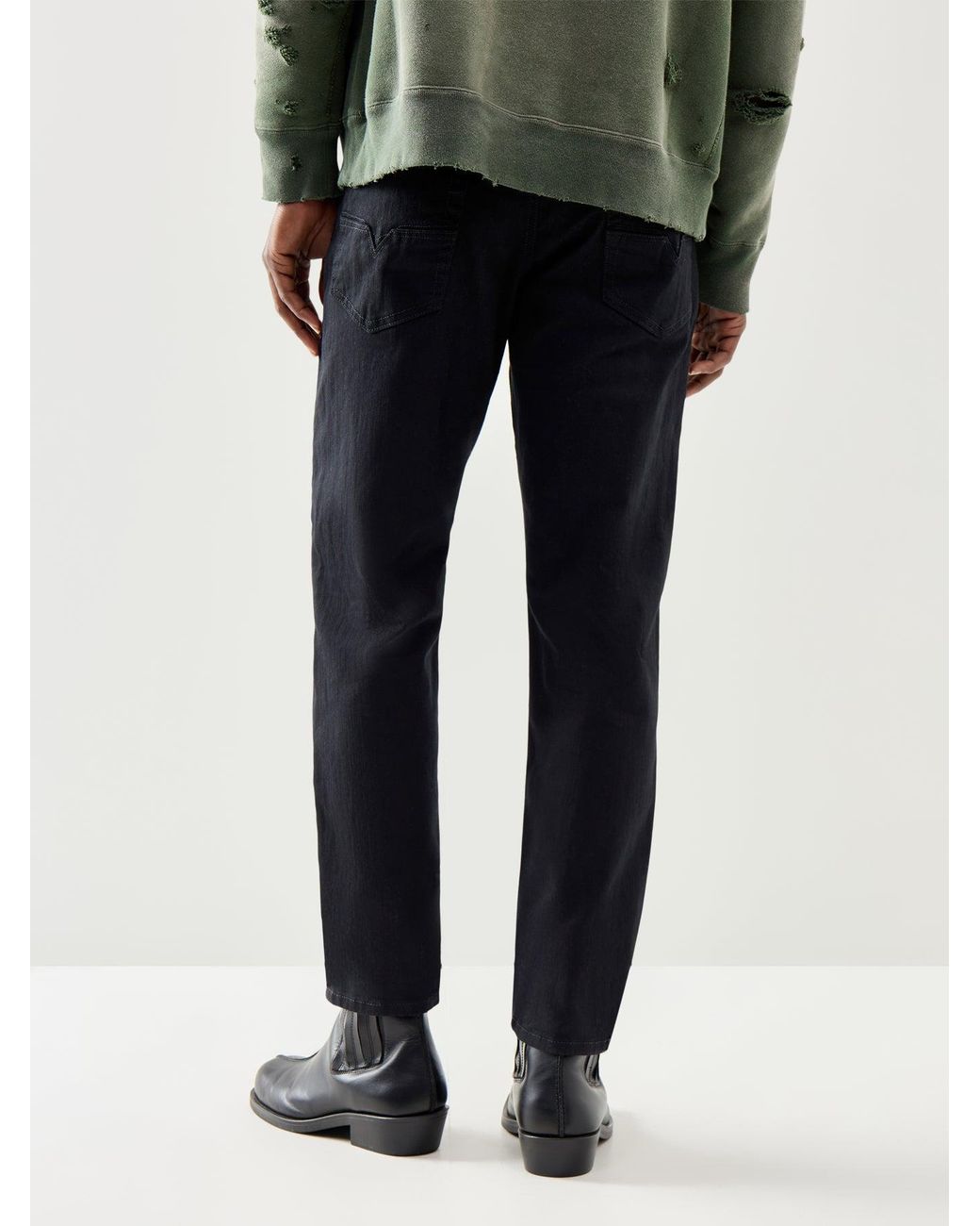 DIESEL Blue 1986 Larkee-Beex Tapered Fit Jeans for men