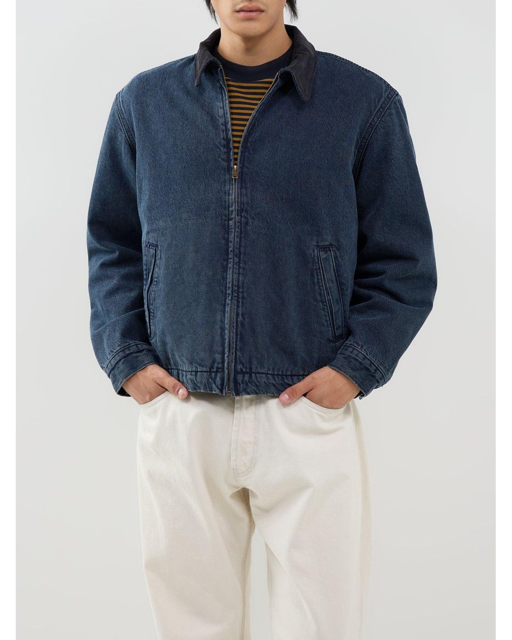 Levi's Blue Castro Full-Zip Lined Jacket for men