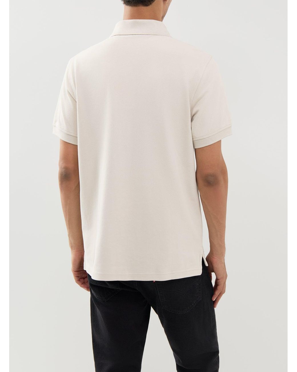 Belstaff White Polo Shirt for men