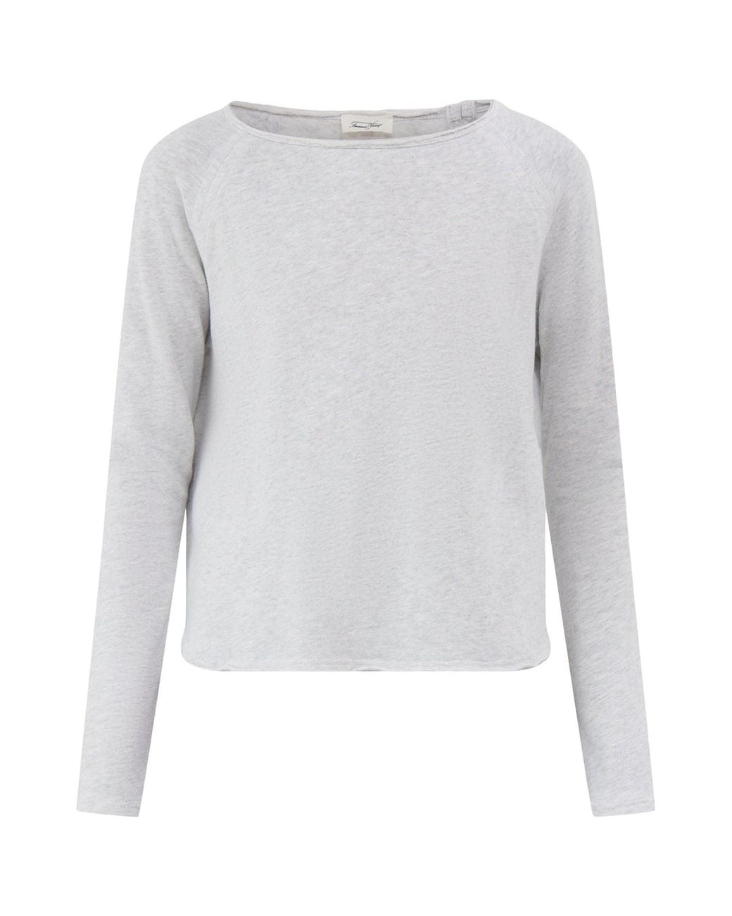 American Vintage White Sonoma Long-Sleeved T-Shirt