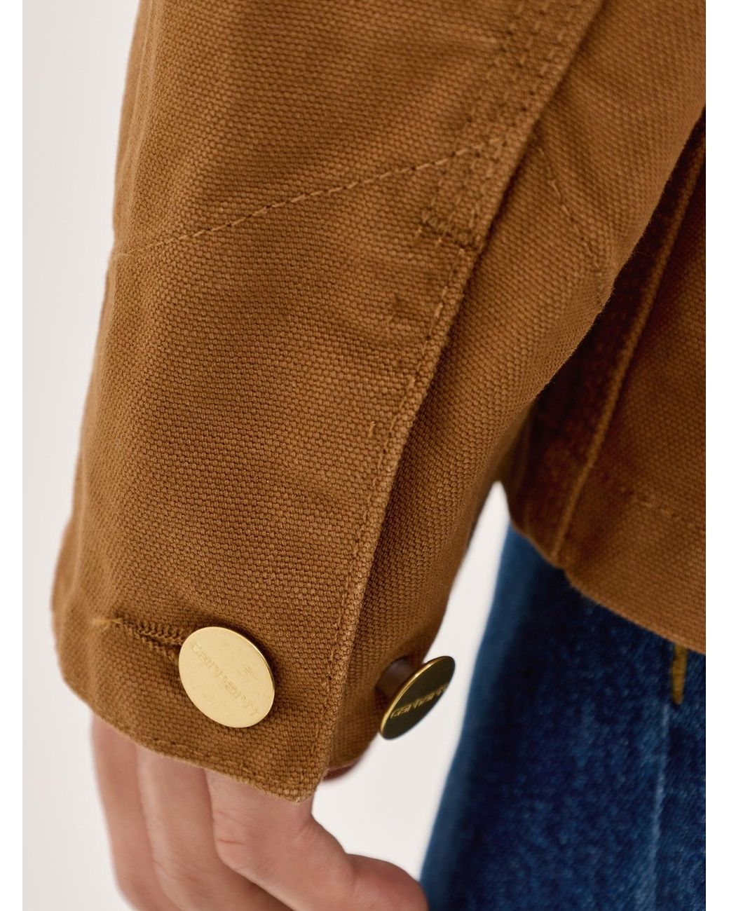 Carhartt Blue Michigan Coat for men