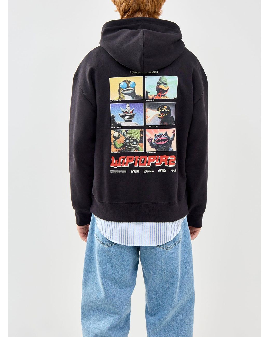 Carhartt Blue Wiptopia Ii Hooded Sweatshirt for men
