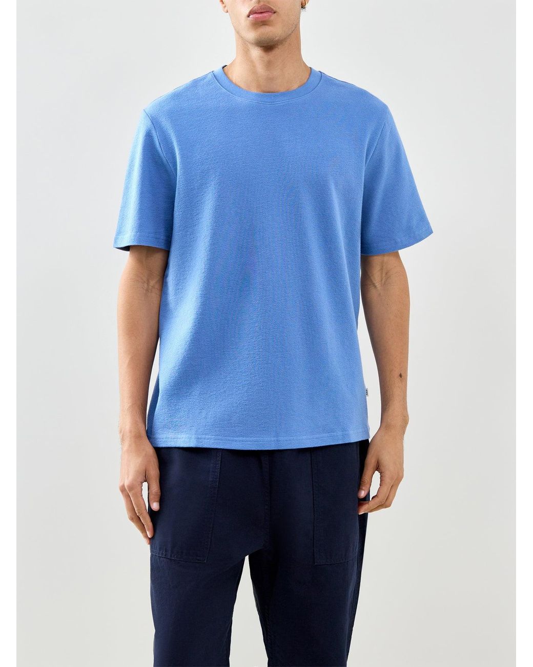 Wax London Blue Dean Short Sleeve T-Shirt for men
