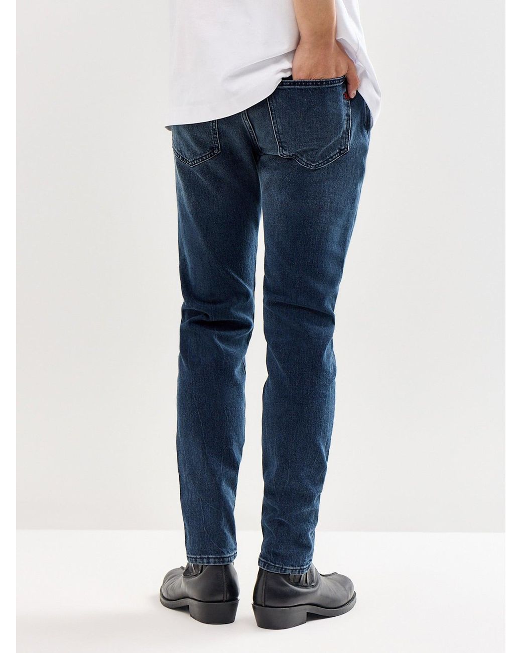 DIESEL Blue 2019 D-Strukt Slim Fit Jeans for men