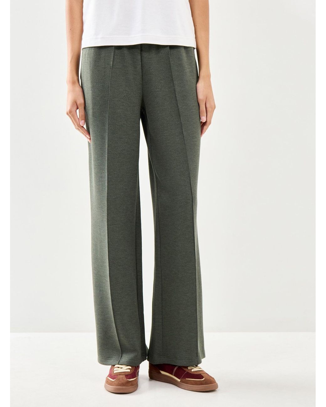 Varley Green Wide Leg Pant Khaki