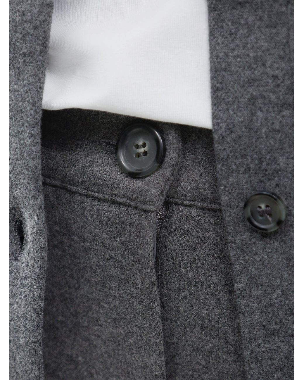 Weekend by Maxmara Gray Orata Straight-Leg Trousers