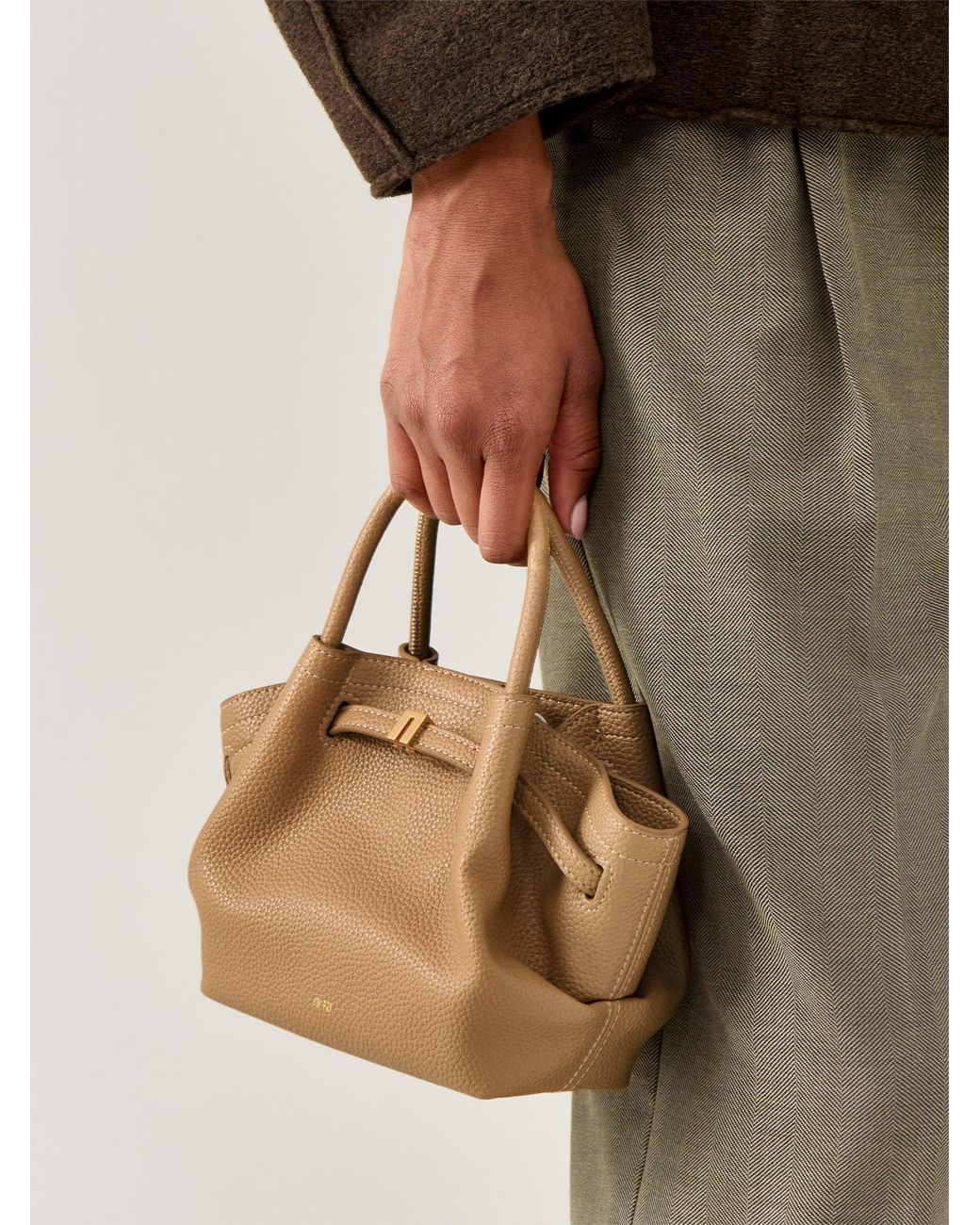 JW PEI Brown Hana Mini Tote Bag