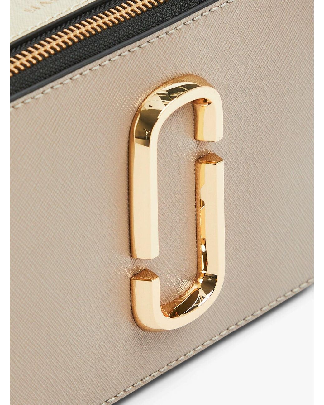 Marc Jacobs Brown The Snapshot New Sea Multi Bag, Leather