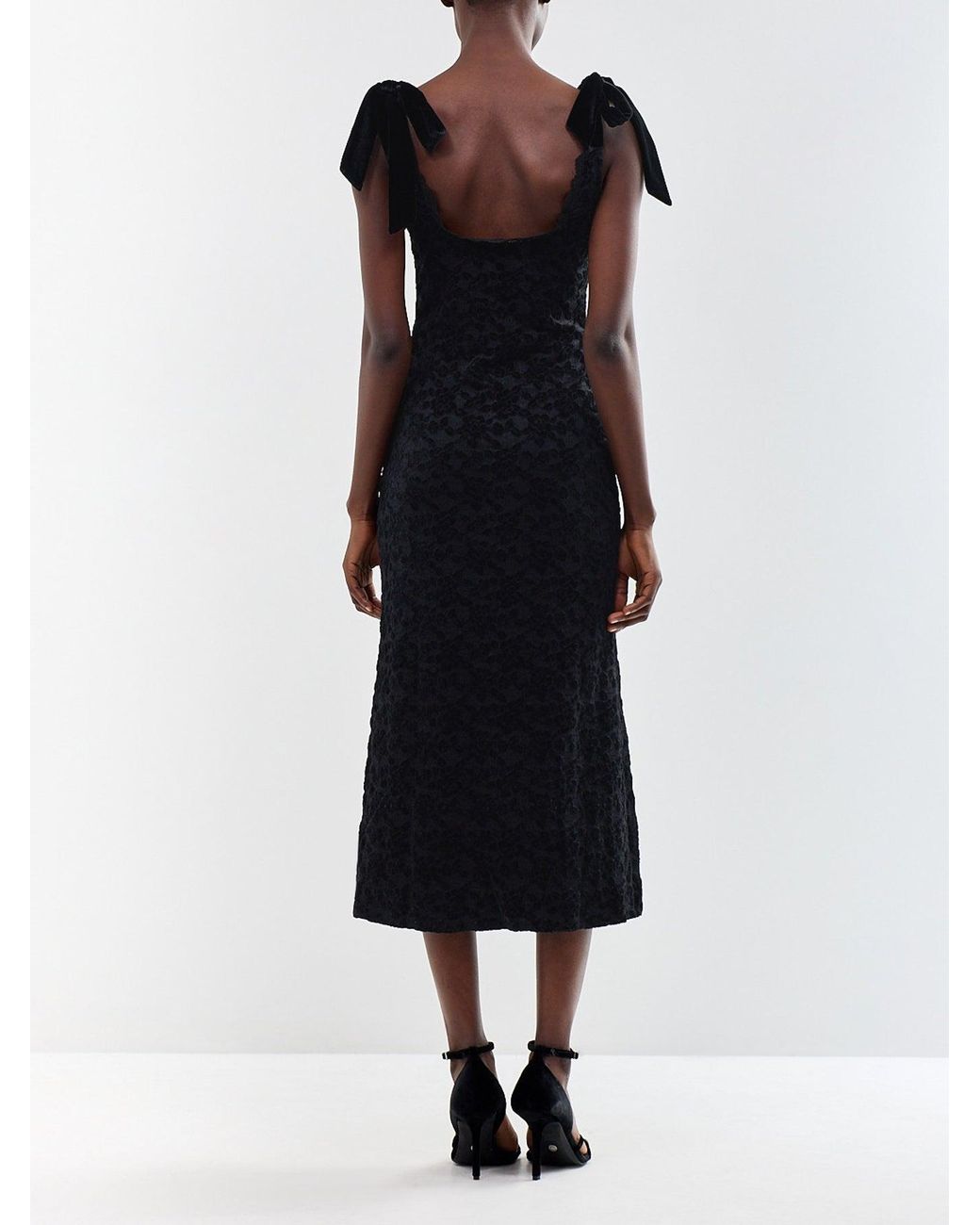 Pretty Lavish Black Serephina Lace Midaxi Dress