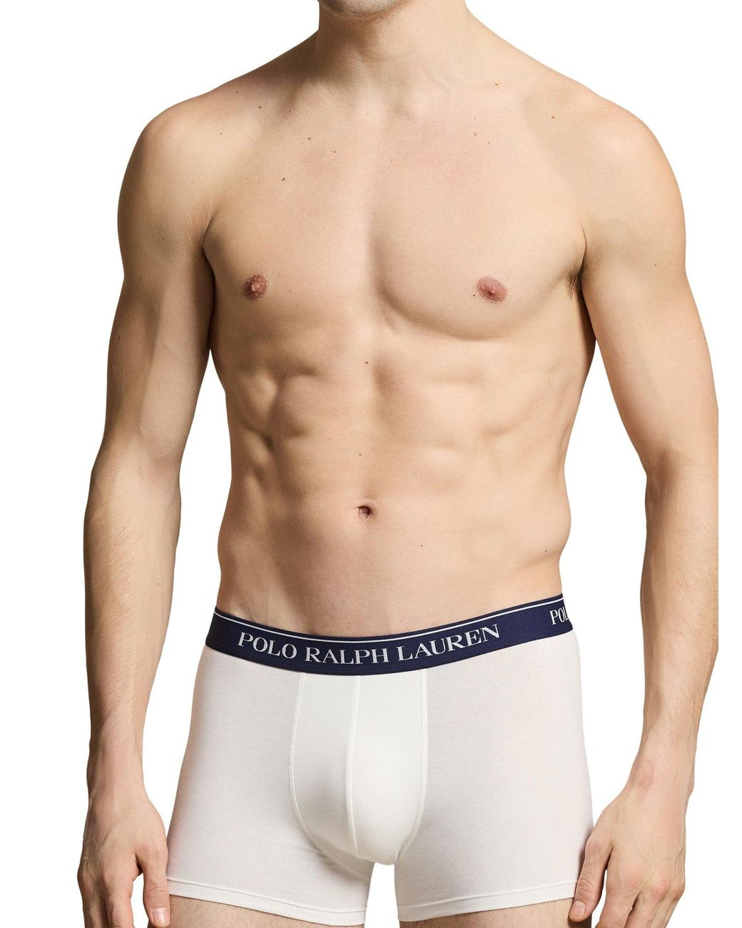Polo Ralph Lauren Blue Classic Three Pack Trunks for men