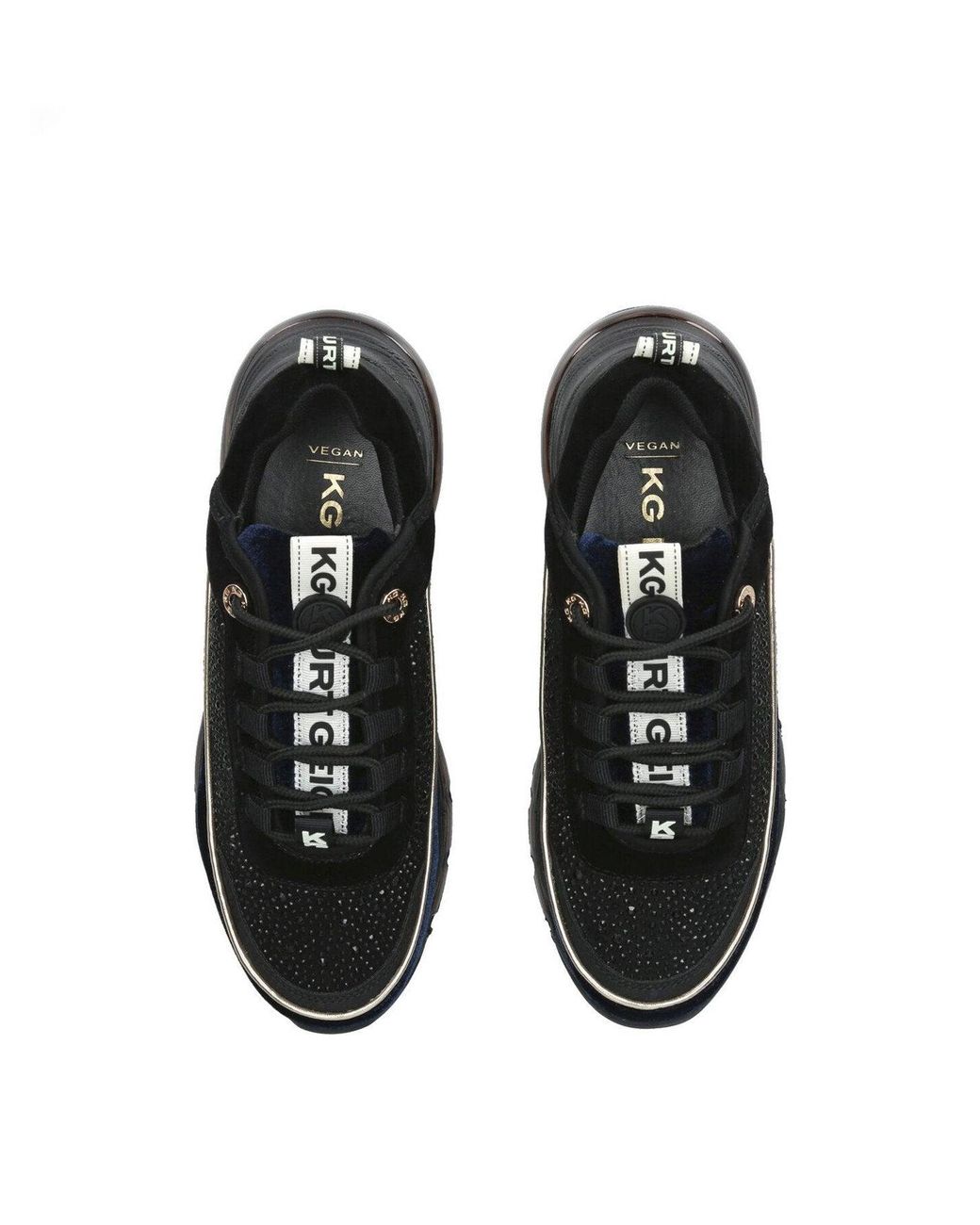 Kurt Geiger Black Legit Up