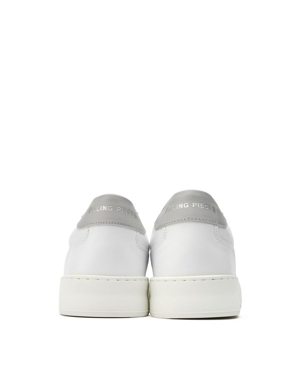 Filling Pieces White Mondo Trainers, Leather for men