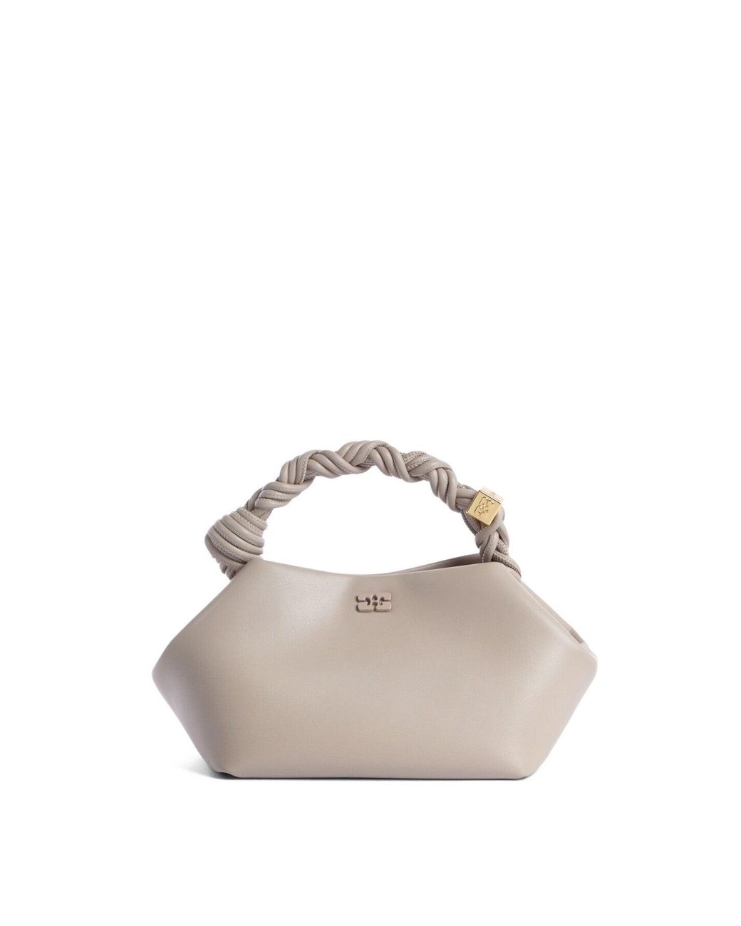 Ganni White Bou Bag Small