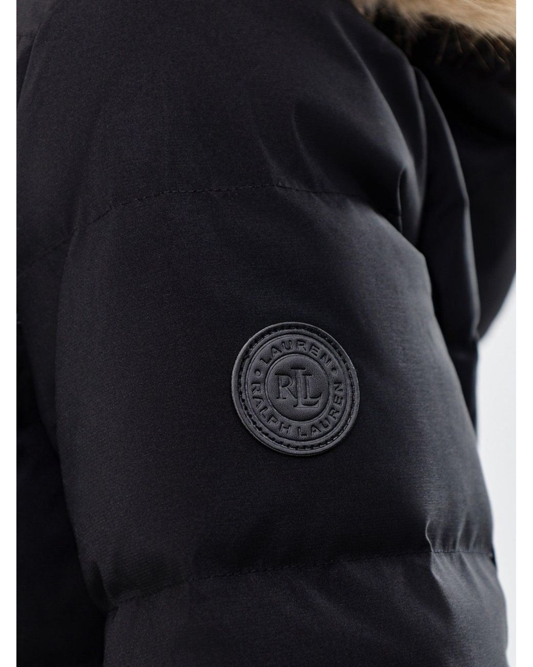 Ralph Lauren Black Insulated Puffer Coat