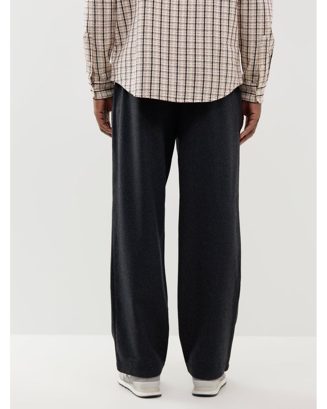 Wax London Blue Malham Trousers for men