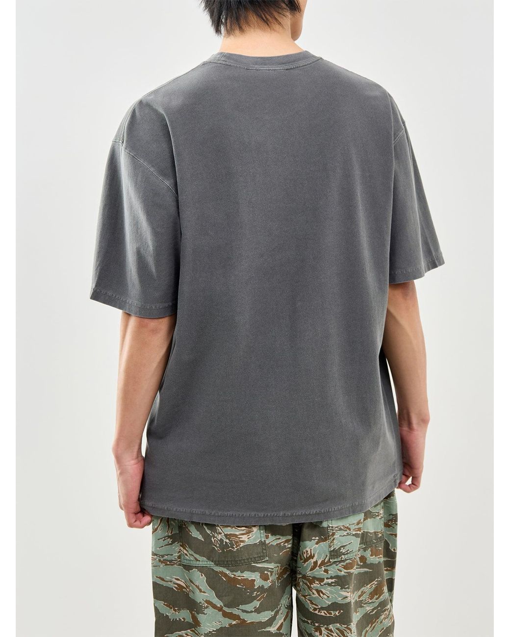 Carhartt Gray Loose Pocket T-Shirt for men