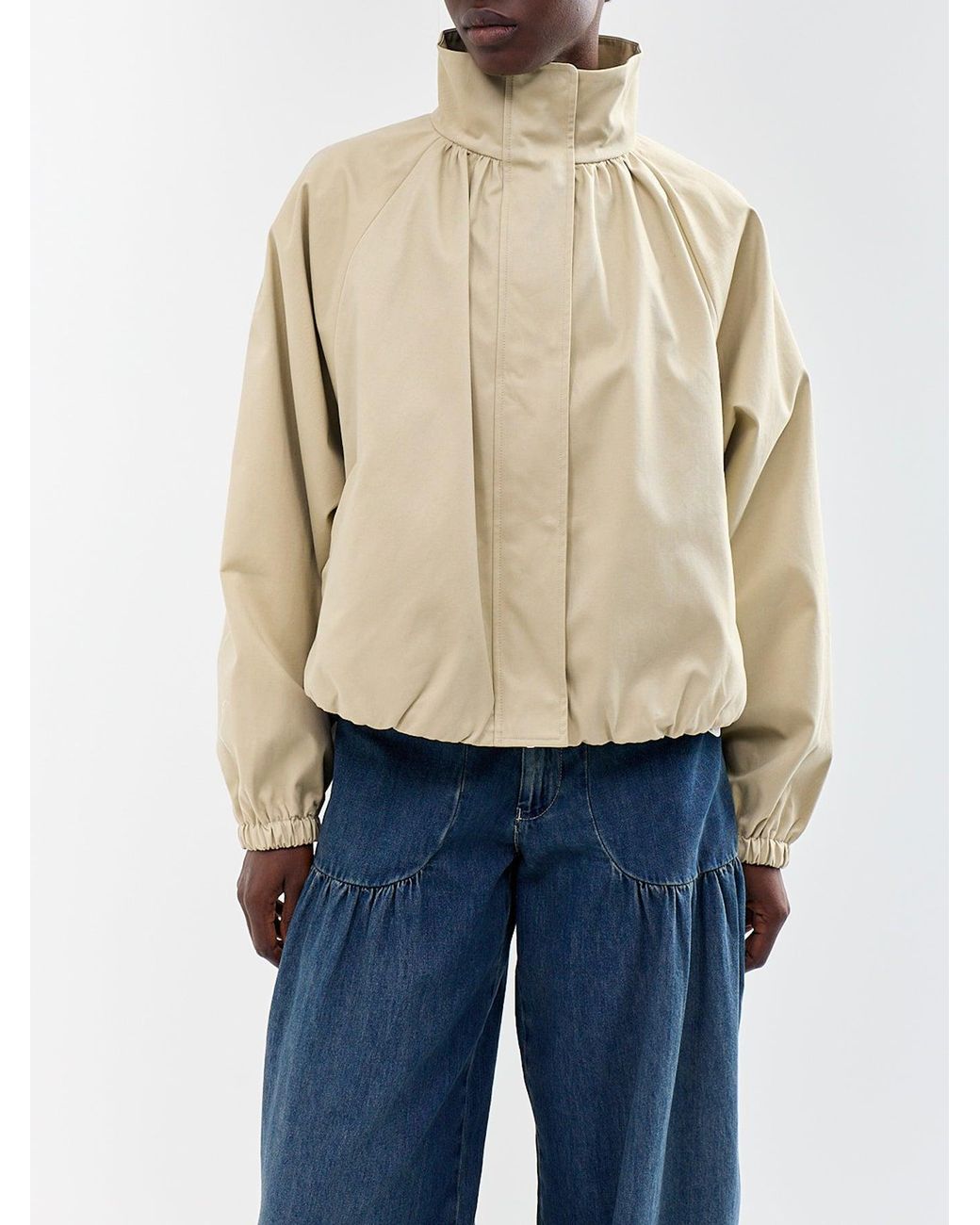 Nobody's Child Natural Murphy Balloon Funnel Jacket
