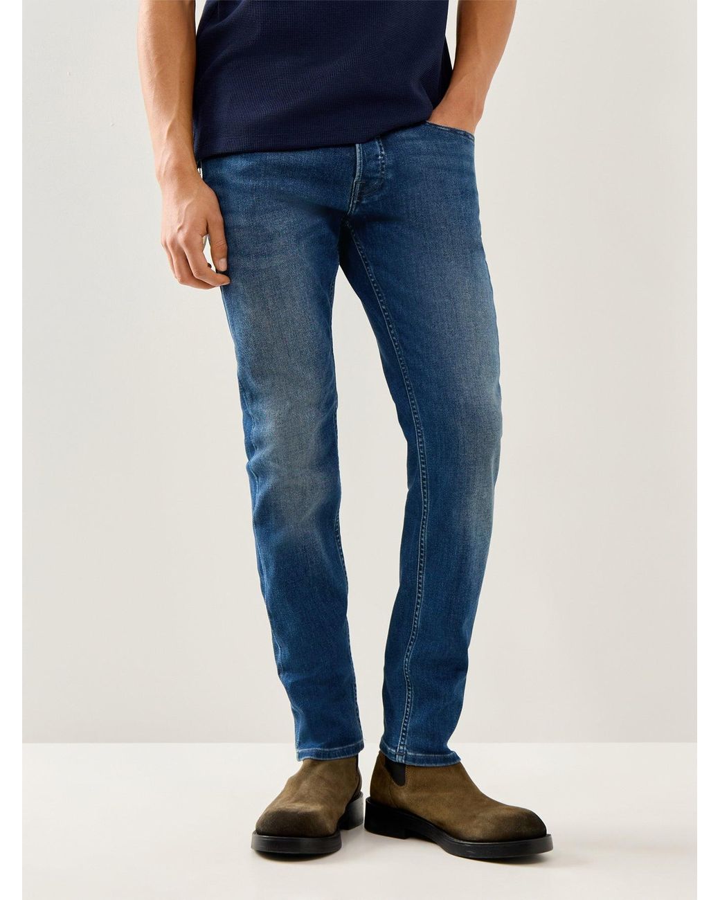 Jack & Jones Blue Glenn Original Jeans for men