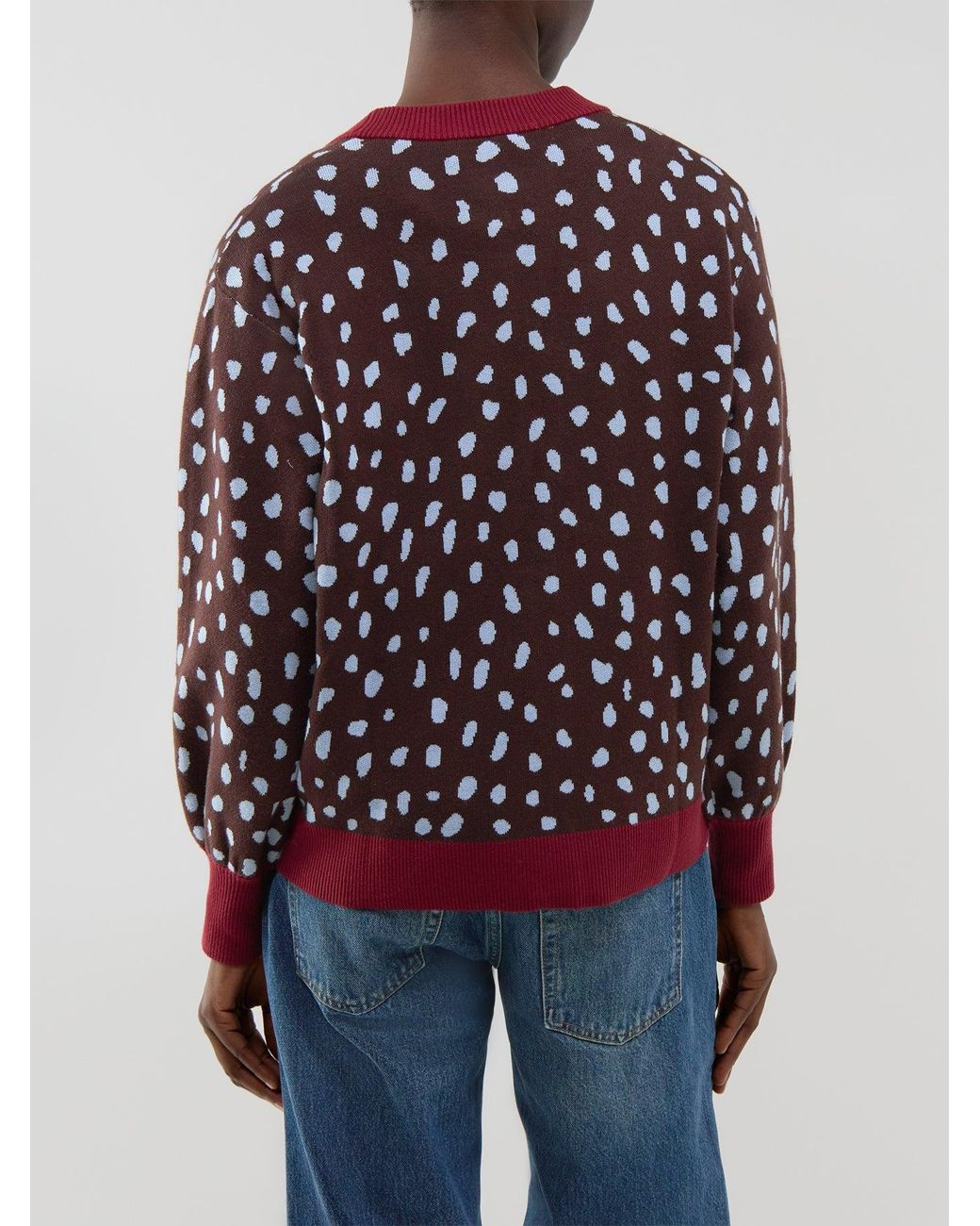 Never Fully Dressed Red Deer Cardigan