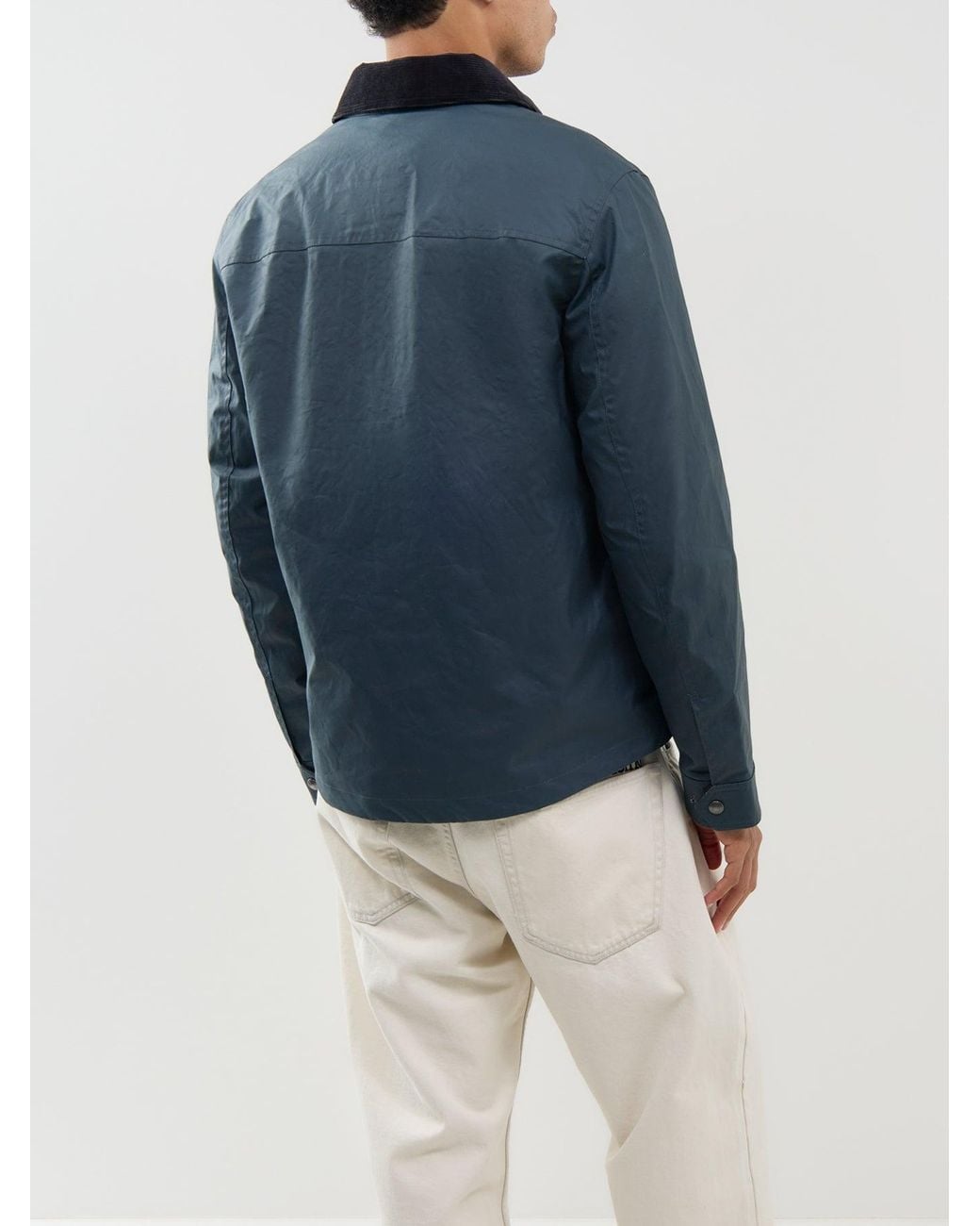 Belstaff Blue Ground Waxed Jacket for men