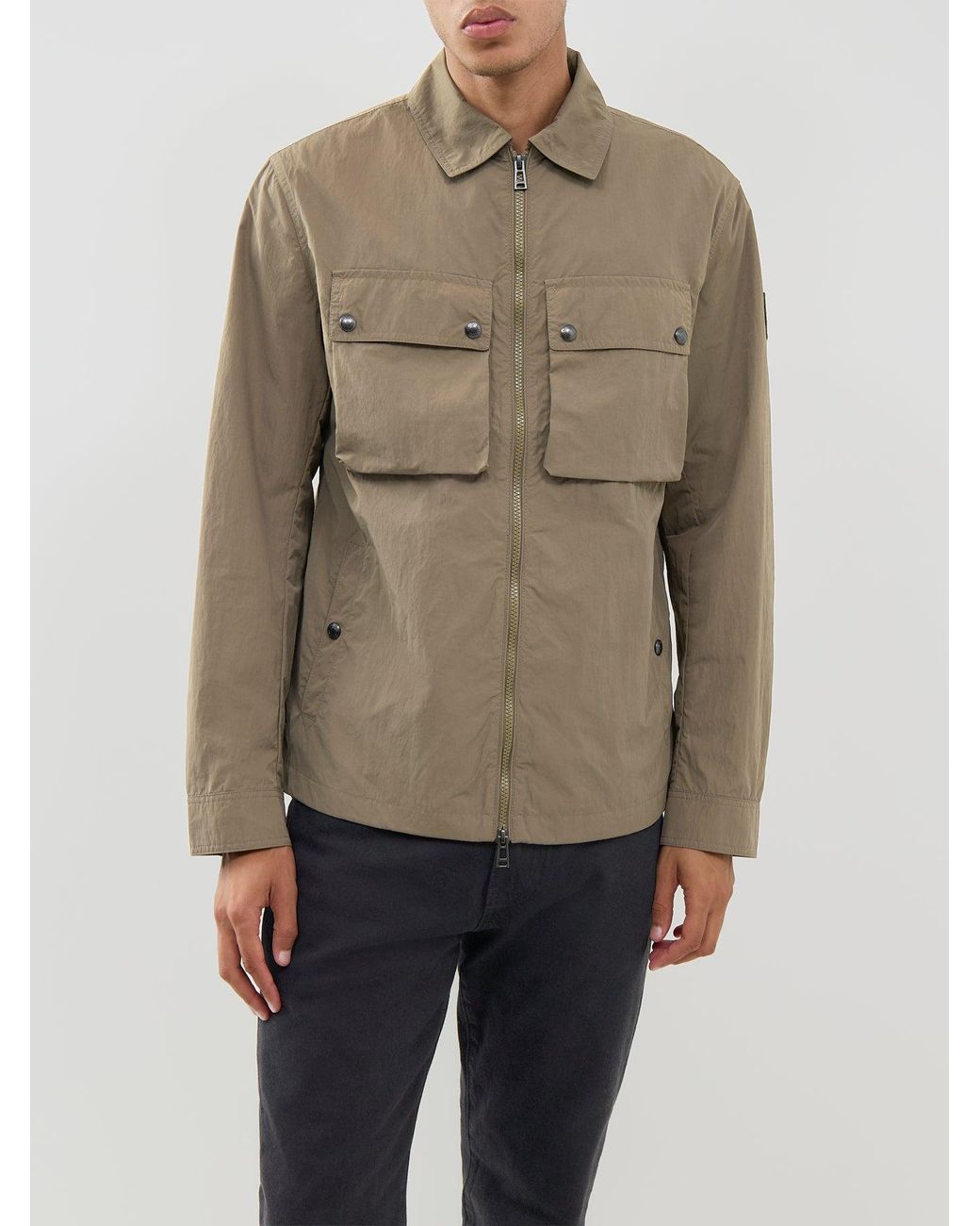 Belstaff Green Tourer Overshirt for men