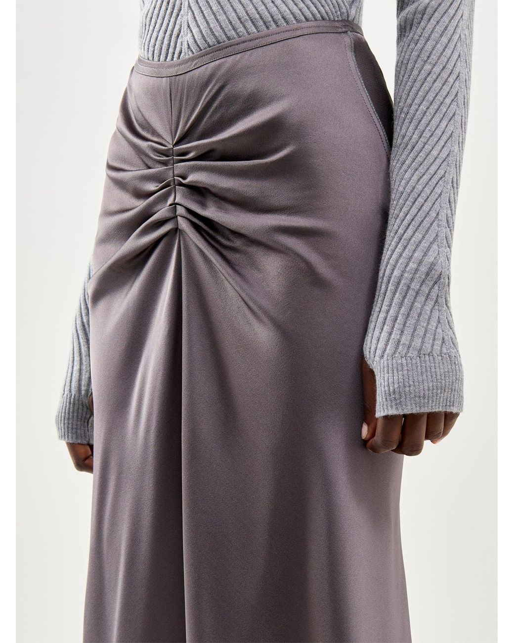 Victoria Beckham Brown Bela Skirt
