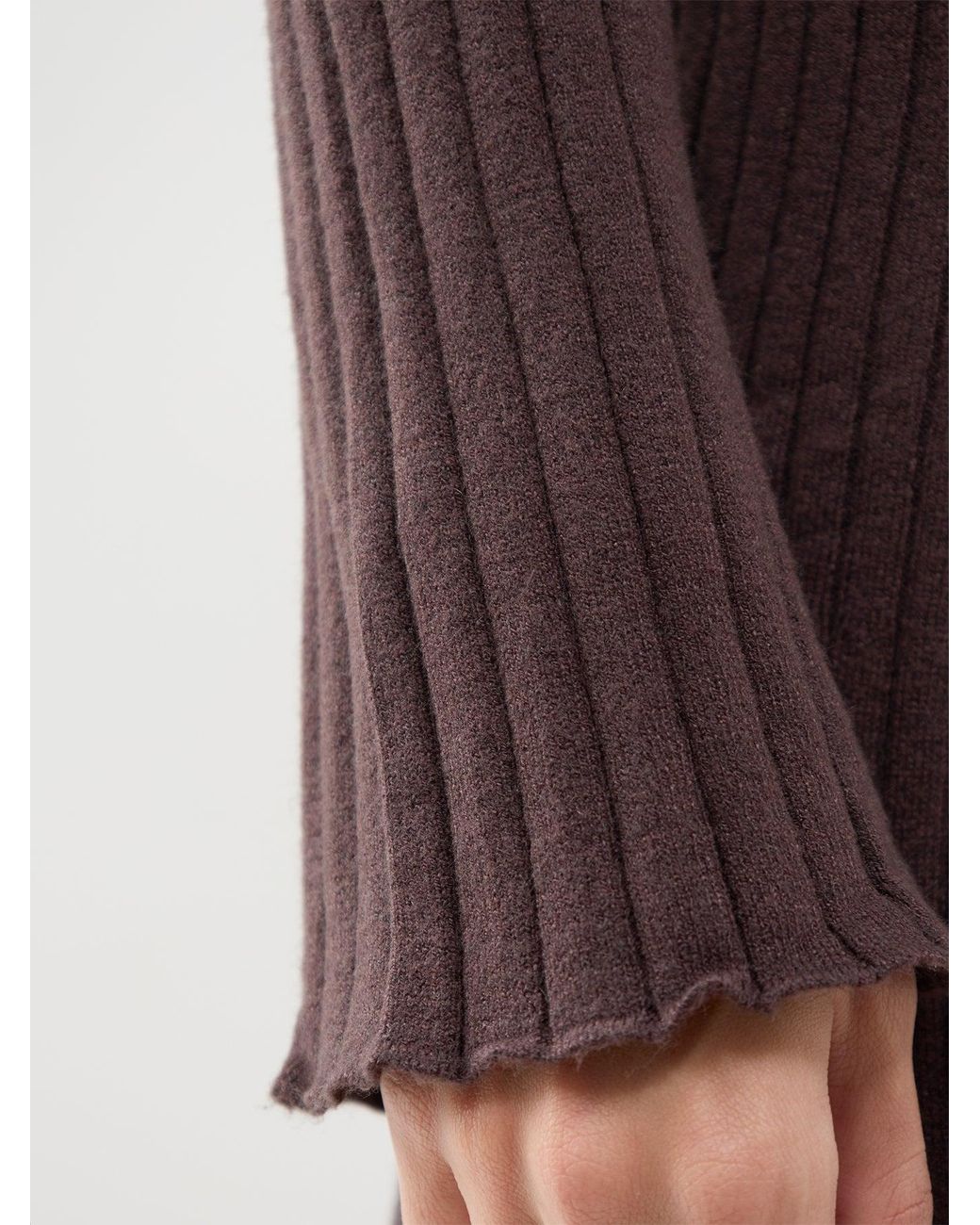 ONLY Purple Michella Knitted Mini Dress –